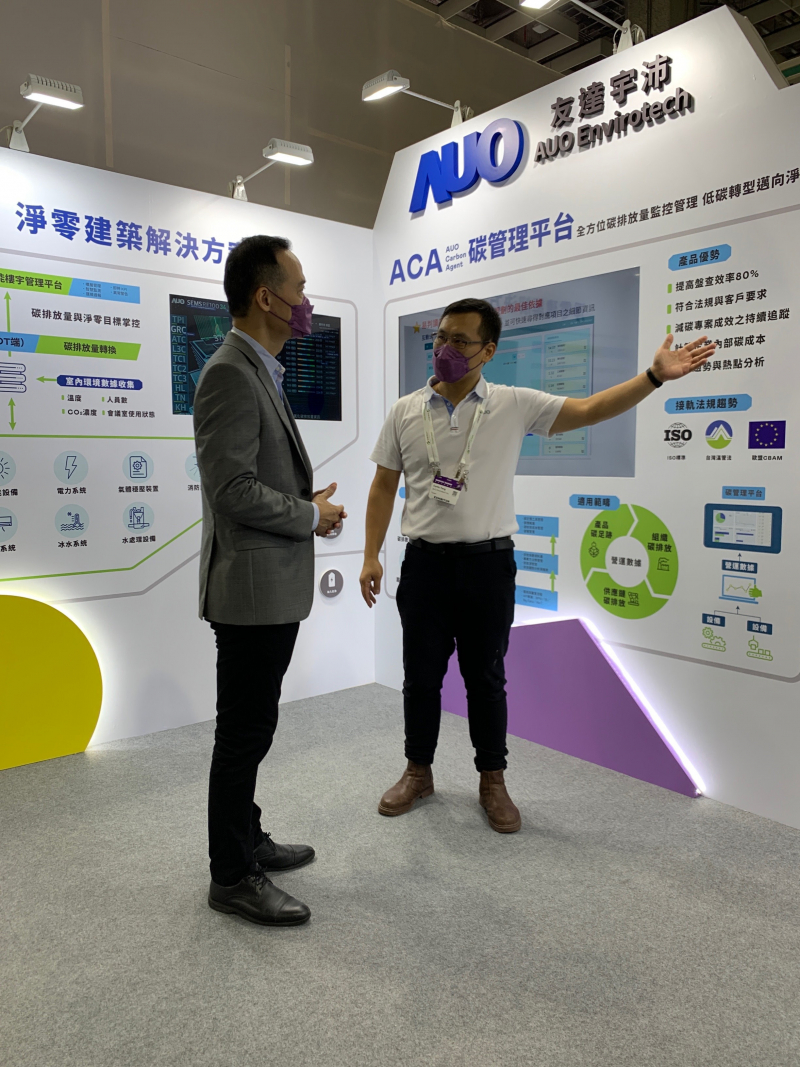 威尼斯wns9778宇沛結合大數據與自主研發的ACA碳管理平臺，精準分析碳排數據盤查及管理